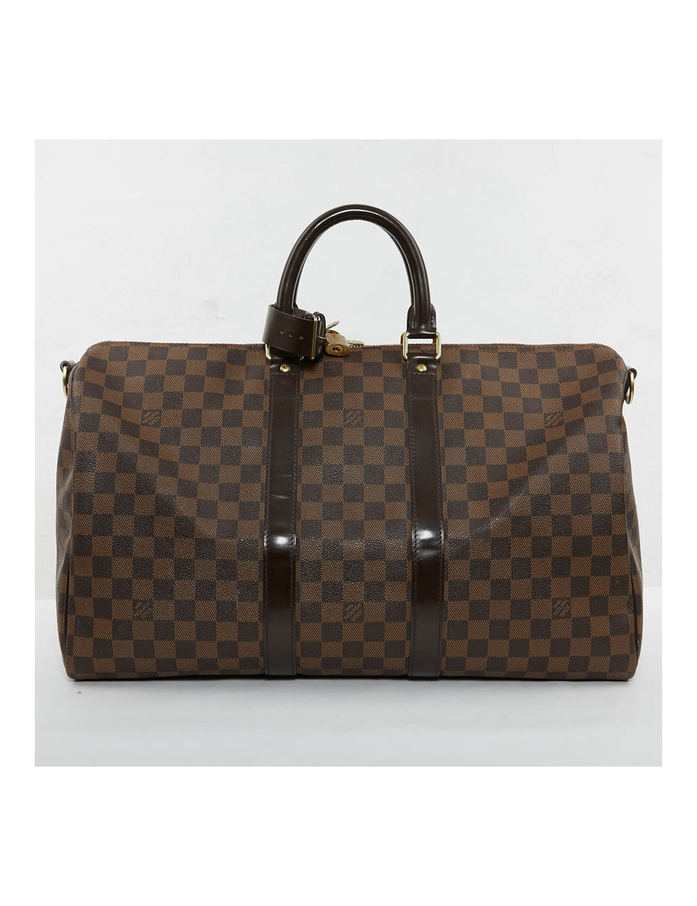 Keepall bandoulière 45 LOUIS VUITTON toile damier