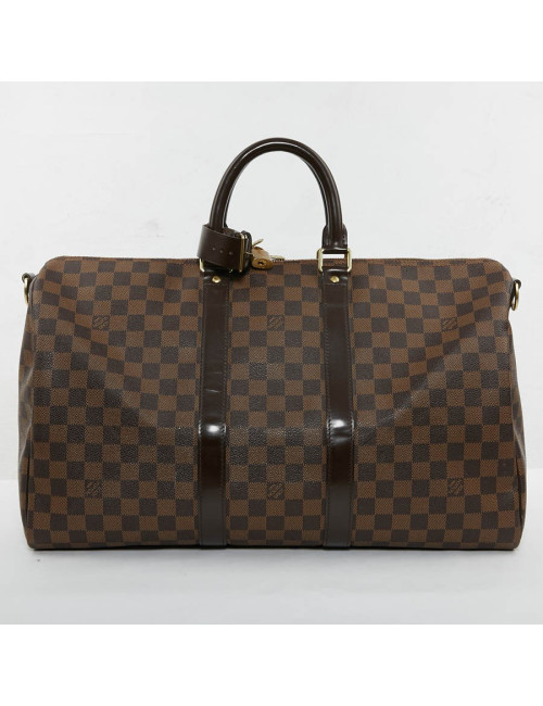 Keepall bandoulière 45 LOUIS VUITTON toile damier