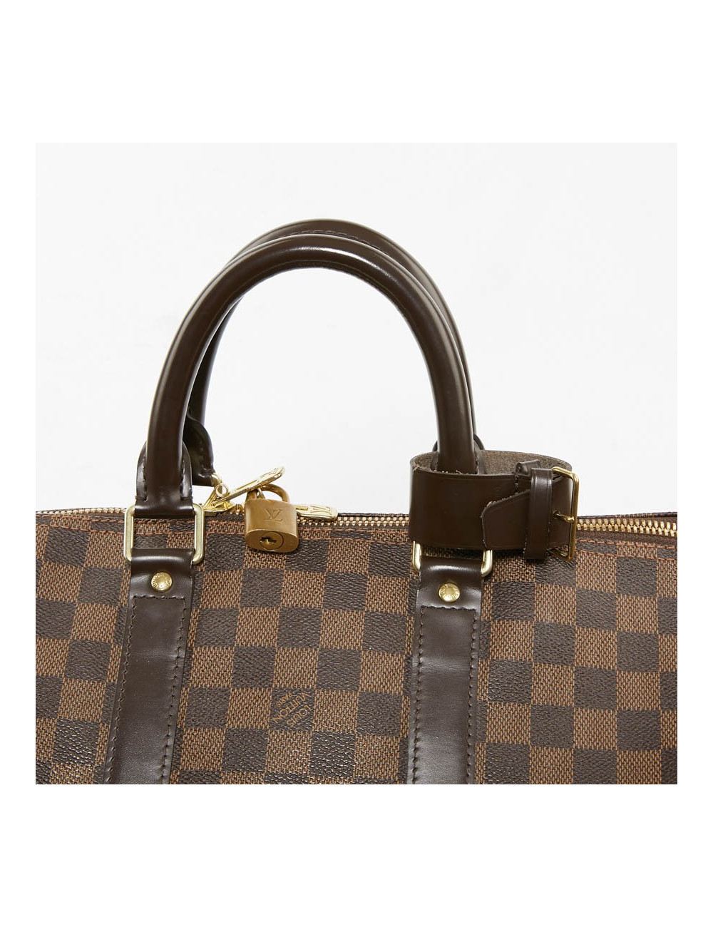 Keepall bandoulière 45 LOUIS VUITTON toile damier