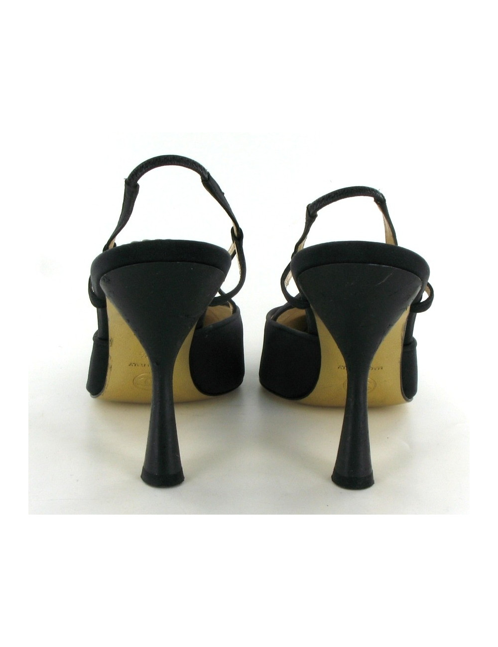 Escarpins CHANEL en tissu noir T 37,5