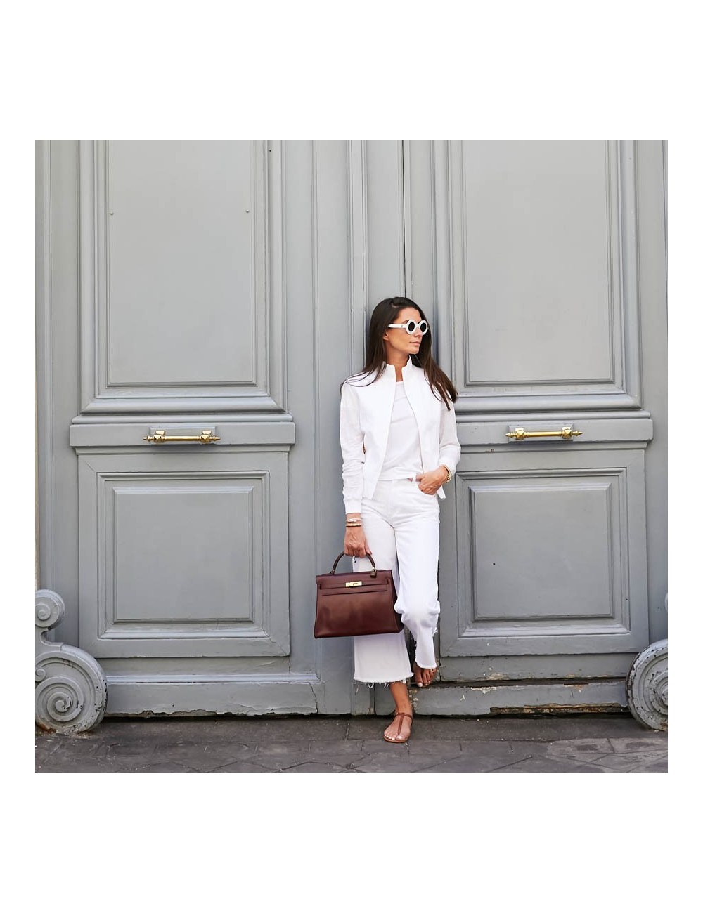 Kelly 32 rouge H HERMES Vintage