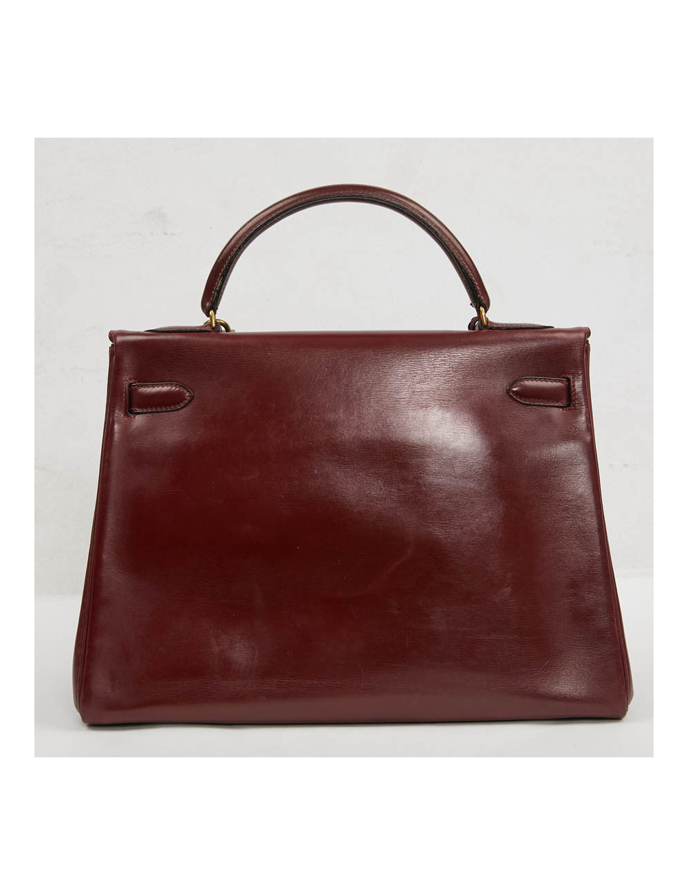 Kelly 32 rouge H HERMES Vintage