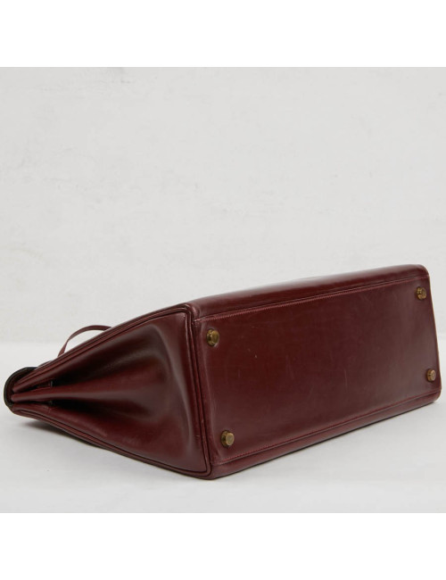 Sac 2.55 CHANEL cuir froissé noir