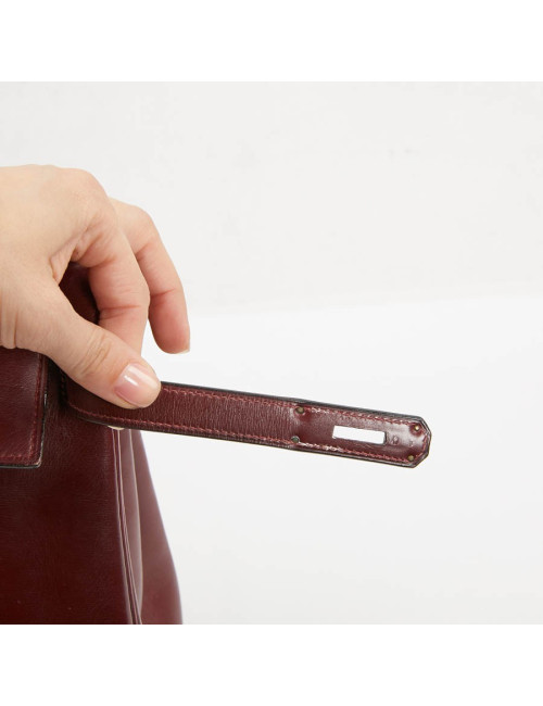 Sac 2.55 CHANEL cuir froissé noir