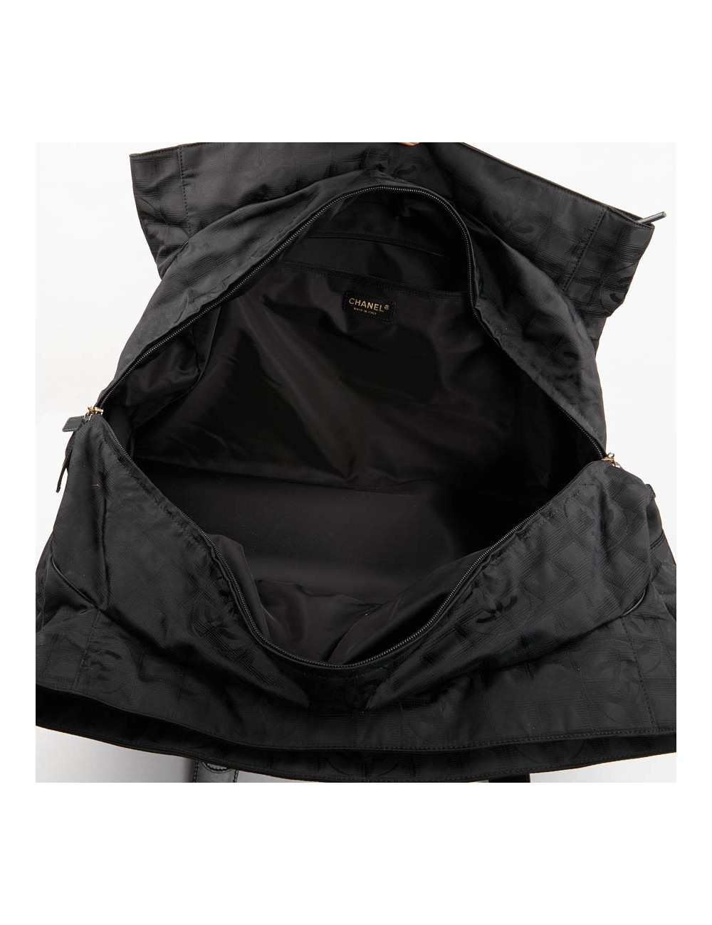 Valise roulante CHANEL toile monogramme