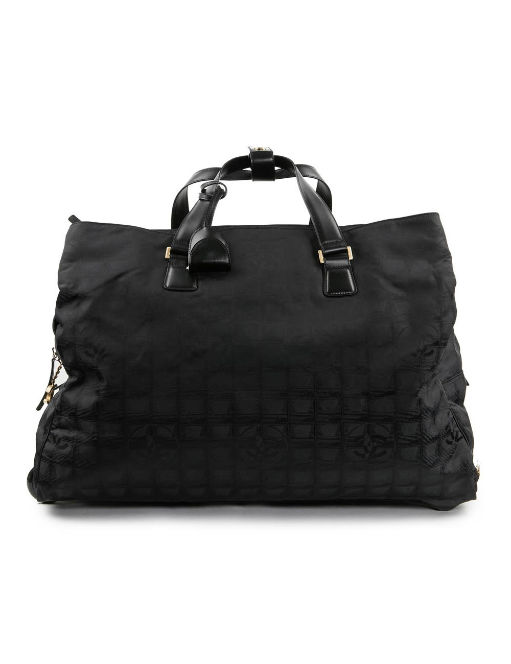 Valise roulante CHANEL toile monogramme