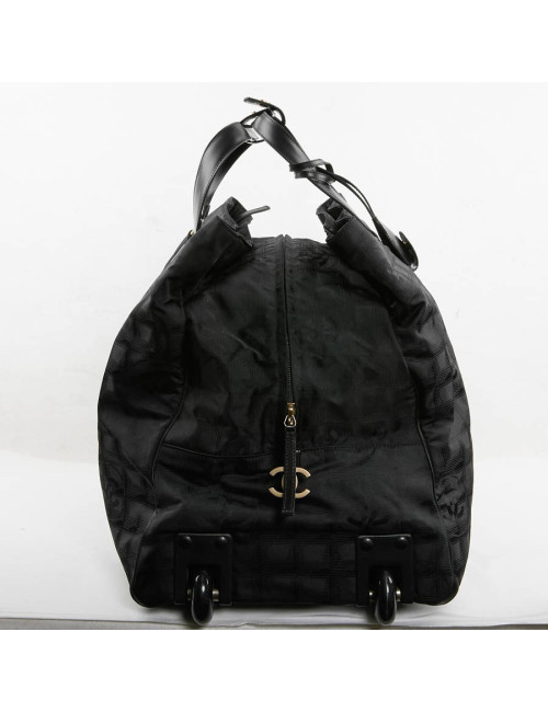 Valise roulante CHANEL toile monogramme