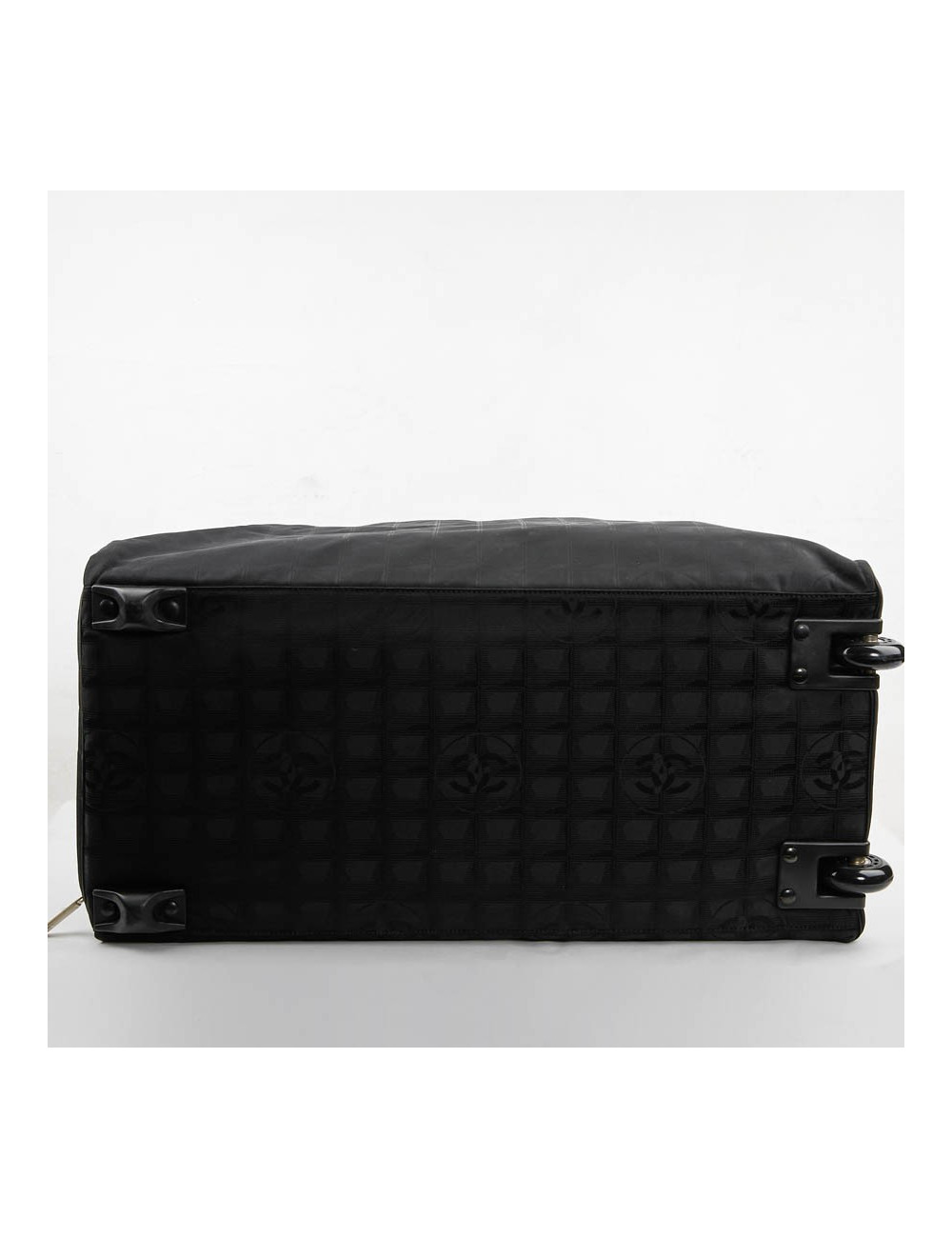 Valise roulante CHANEL toile monogramme