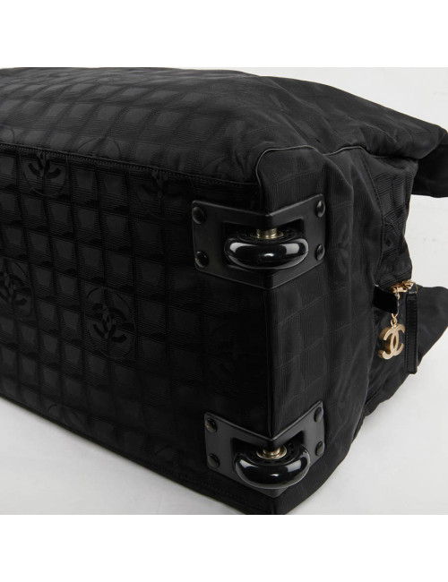 Valise roulante CHANEL toile monogramme