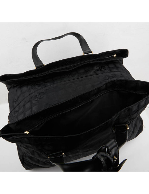 Valise roulante CHANEL toile monogramme