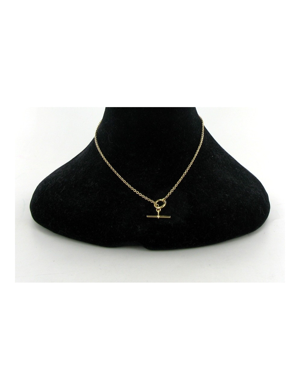 Collier HERMES en or chaîne d'ancre