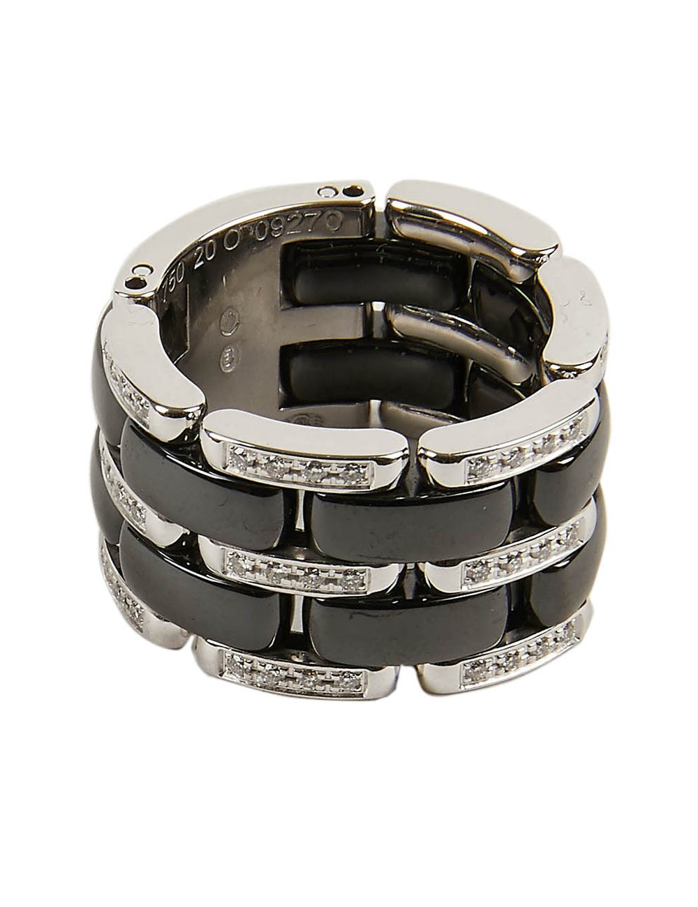 Bague UltraT  CHANEL or blanc et diamants