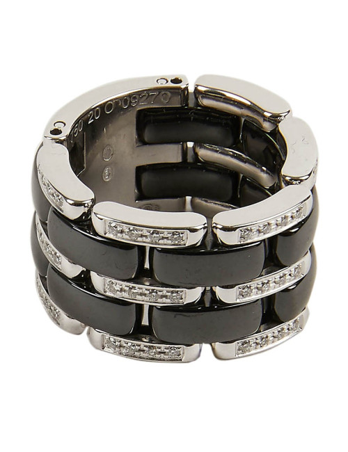 Bague UltraT  CHANEL or blanc et diamants