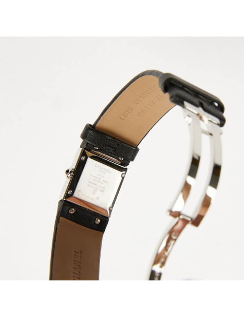 Montre CHANEL Wristwatch en acier et diamants