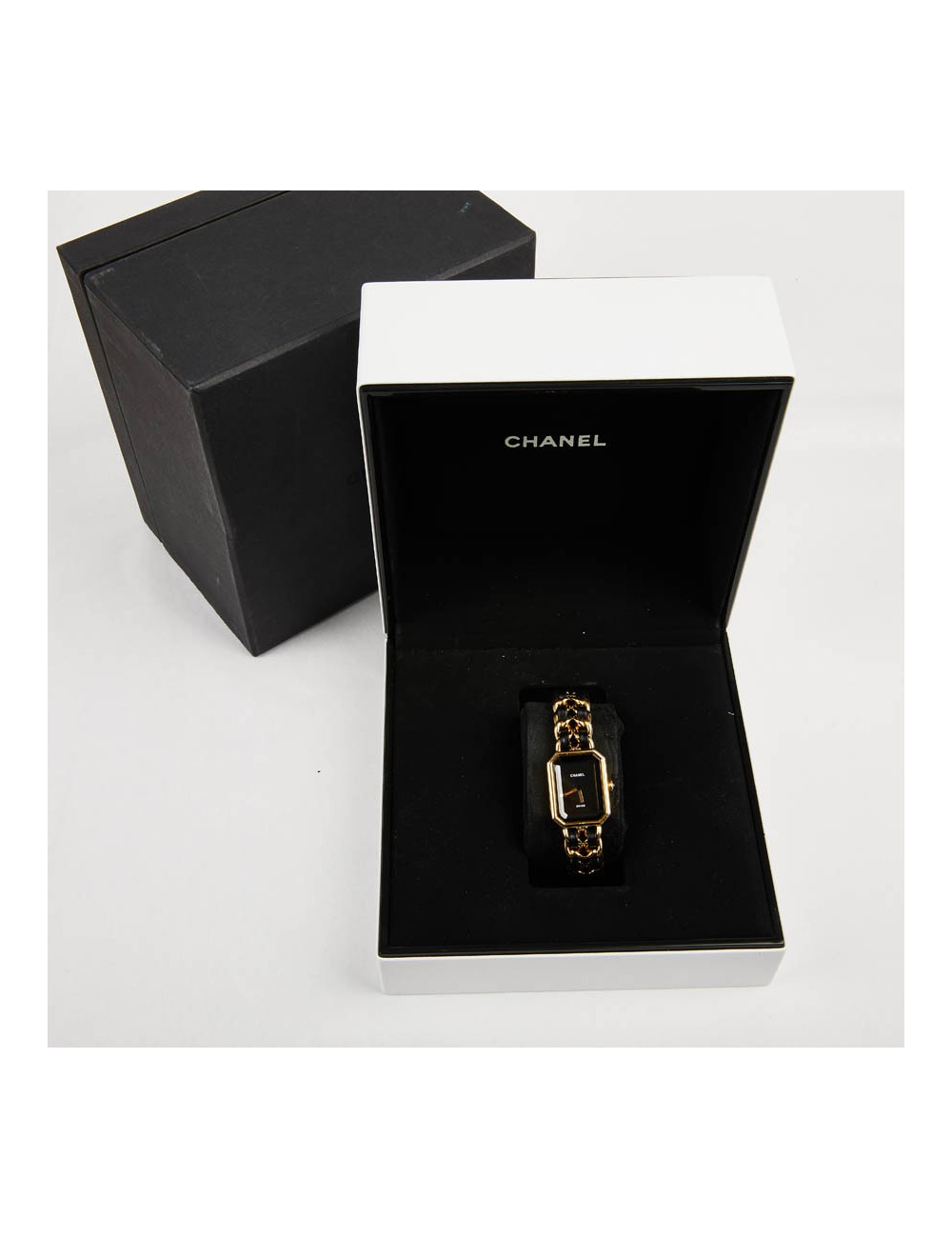   Montre première CHANEL plaqué or 