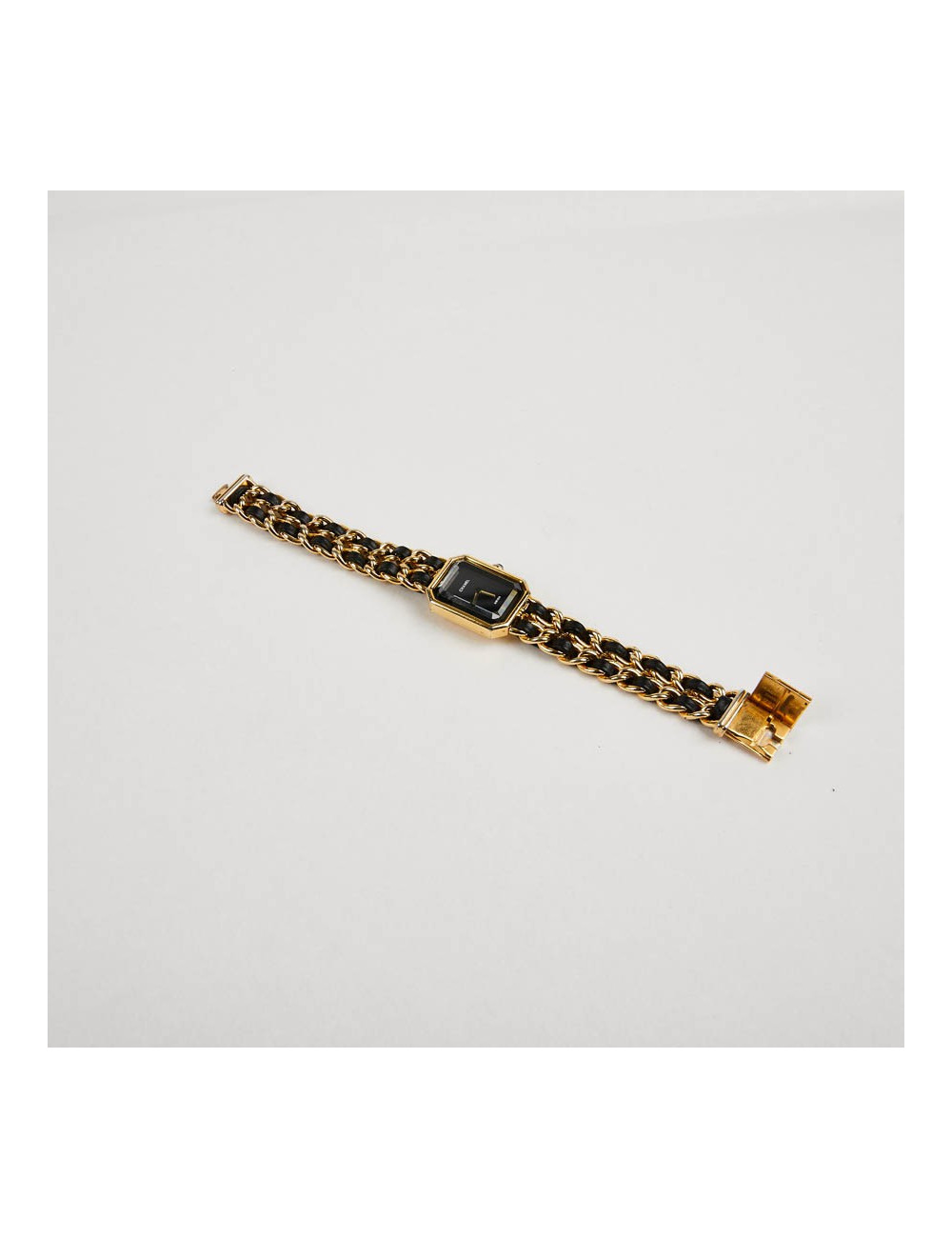   Montre première CHANEL plaqué or 