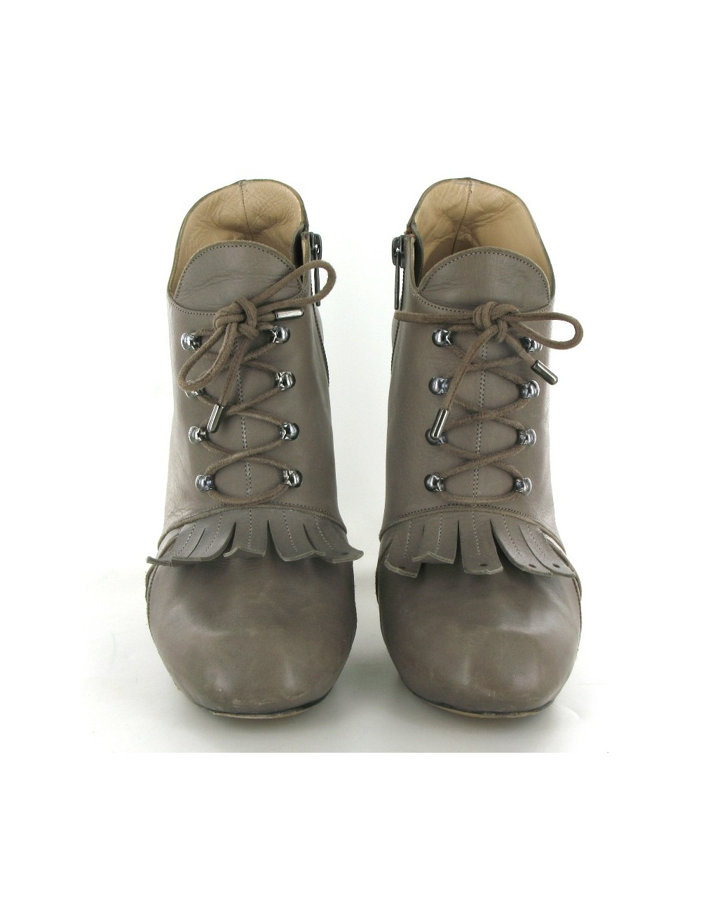 Bottines NICHOLAS KIRKWOOD en cuir taupe T 38