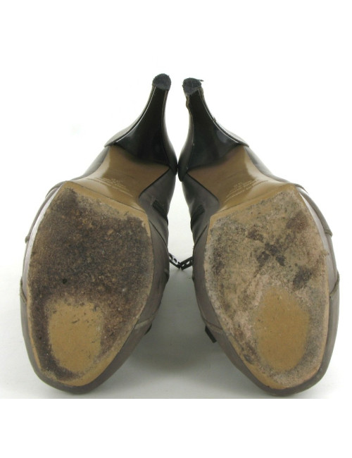 Bottines NICHOLAS KIRKWOOD en cuir taupe T 38