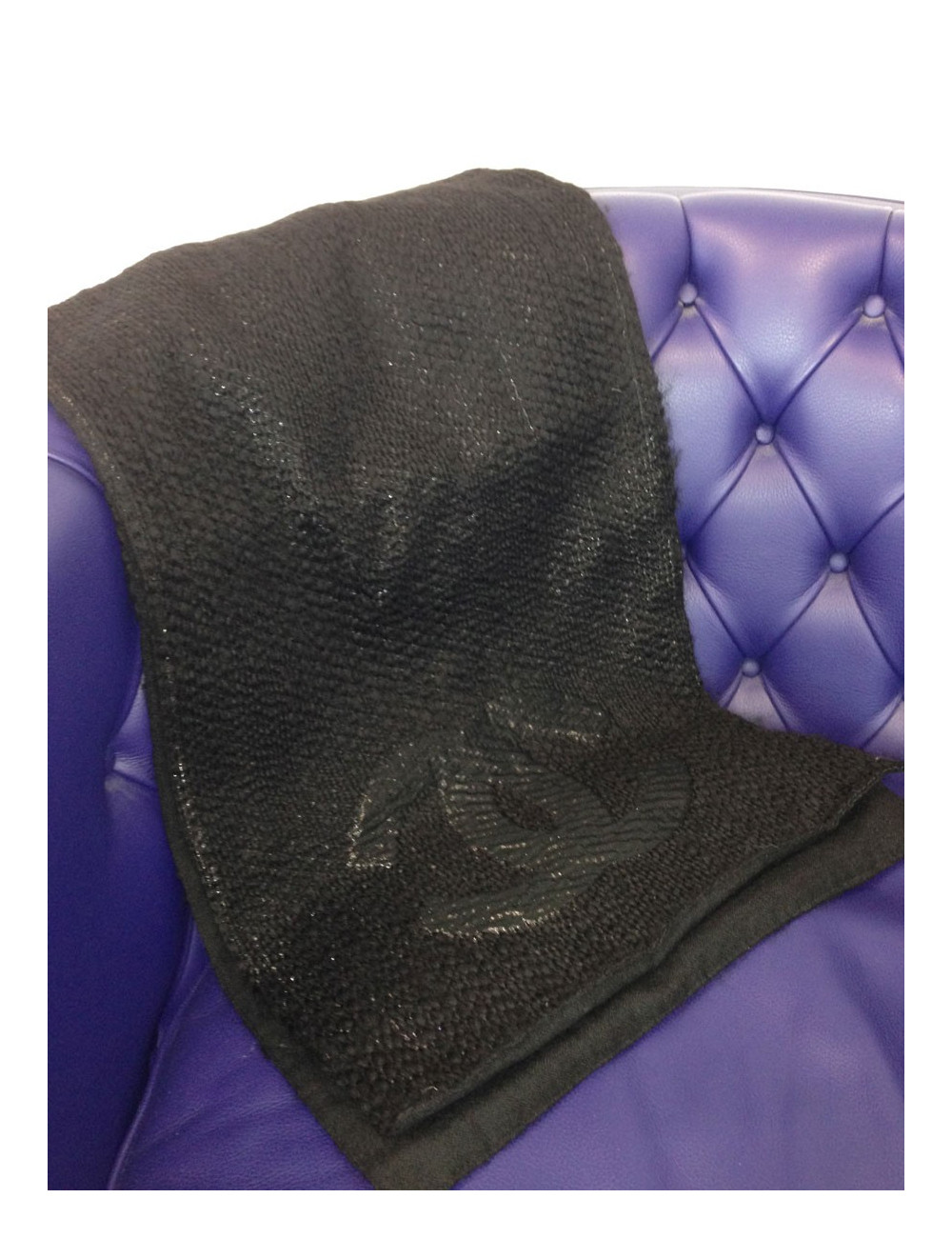 Écharpe CHANEL laine et lurex logo CC