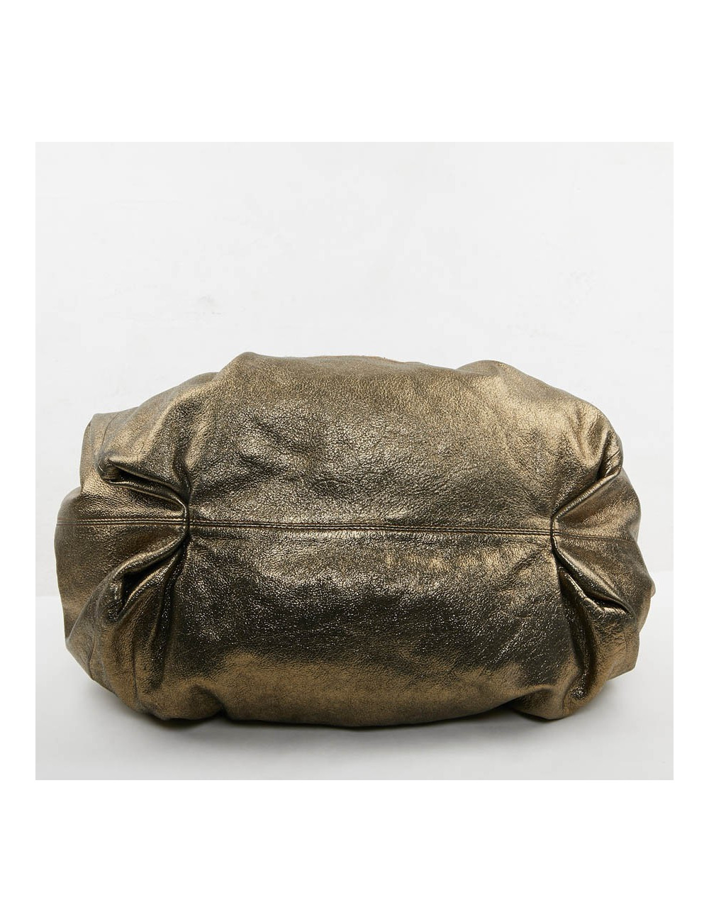 Grand sac Chanel doré brillant