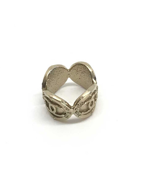 Bague CHANEL dorée or pâle