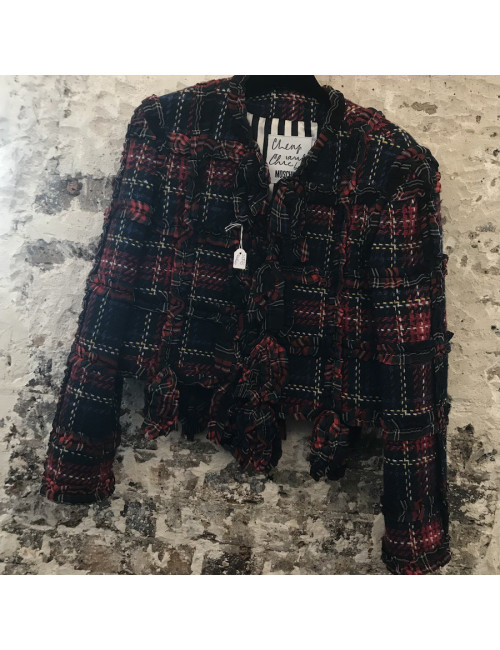 Veste MOSCHINO carreaux