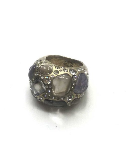 Bague CHANEL T50 strass