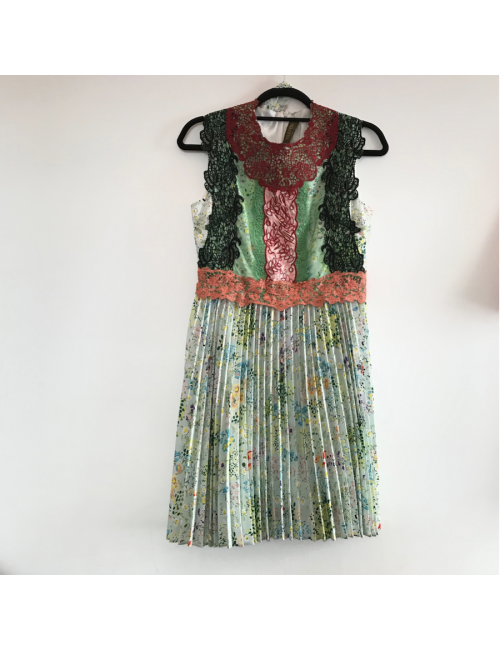 Robe VALENTINO dentelle et fleurs 