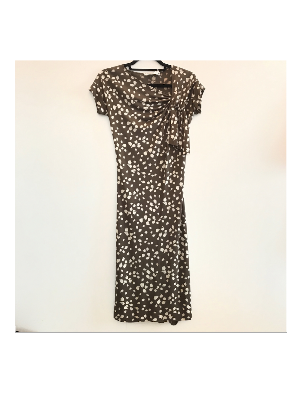 Robe CHRISTIAN DIOR kaki T34