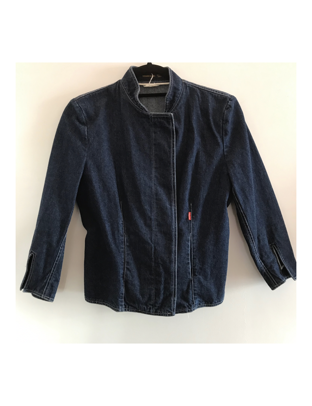 Veste ALEXANDER Mc QUEEN en toile denim