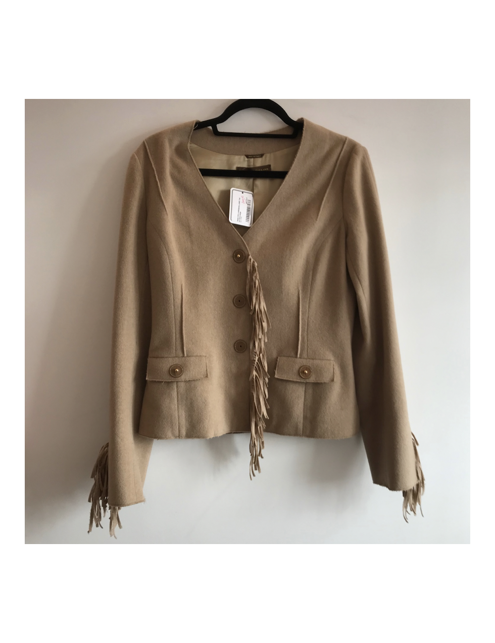 Veste HOLLAND&HOLLAND en laine beige
