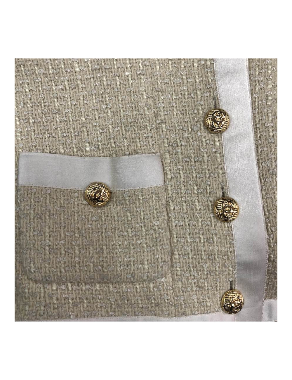 Veste CHANEL beige 