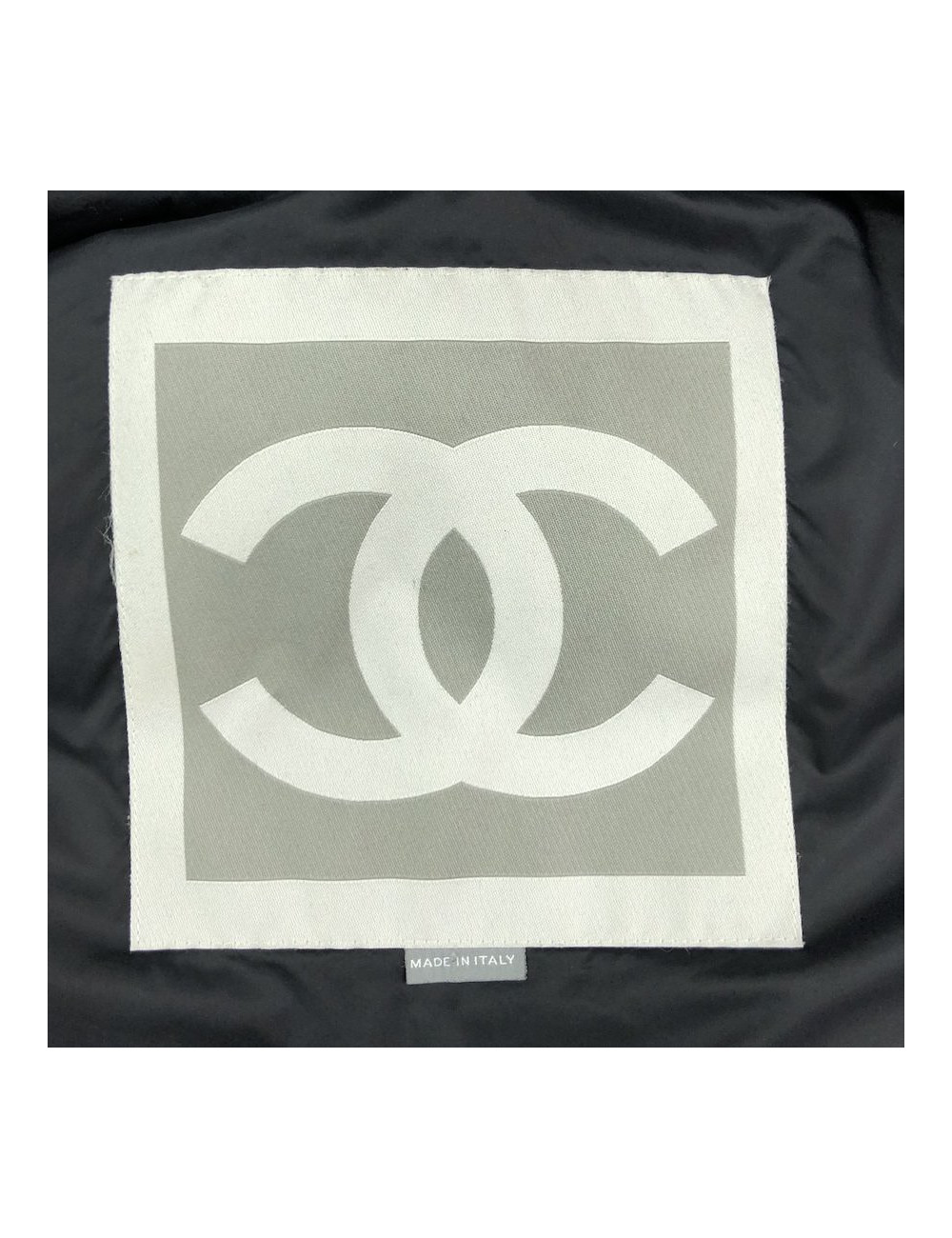 Doudoune  CHANEL T 38 toile parachute 
