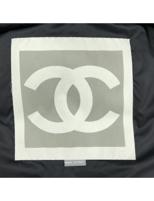 Doudoune  CHANEL T 38 toile parachute 