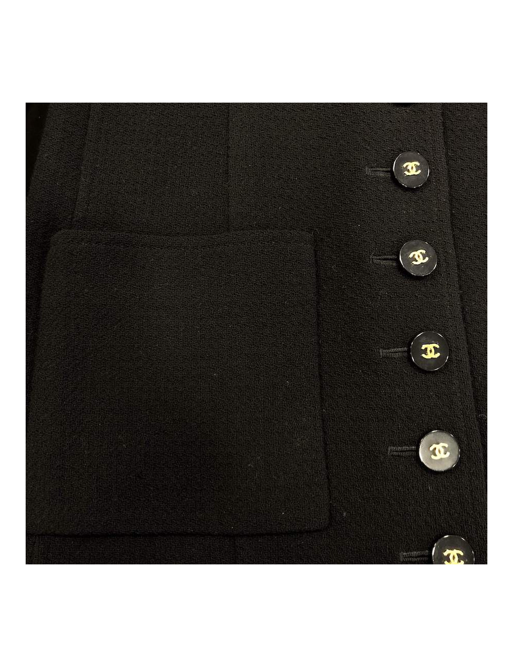 Robe manteau Chanel T36 vintage 