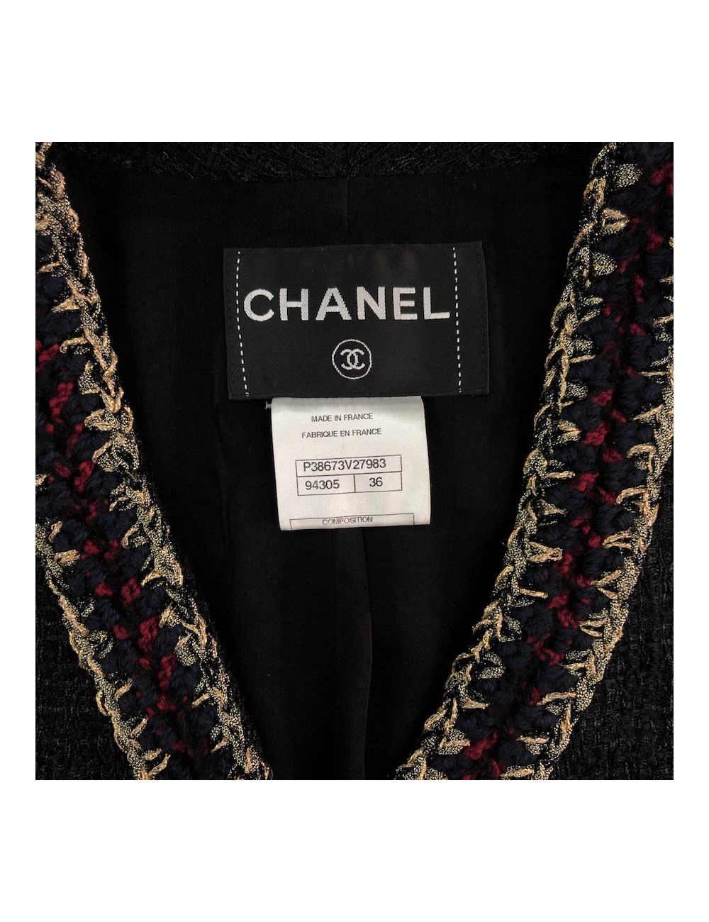 Veste Paris-Shanghai CHANEL T36