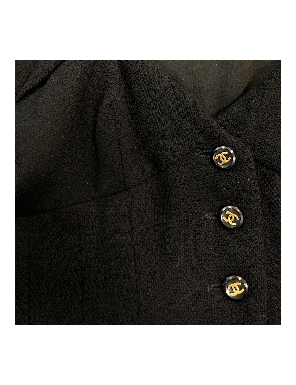 Veste Chanel T40 Noire
