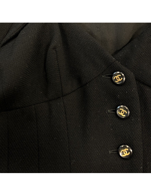 Veste Chanel T40 Noire