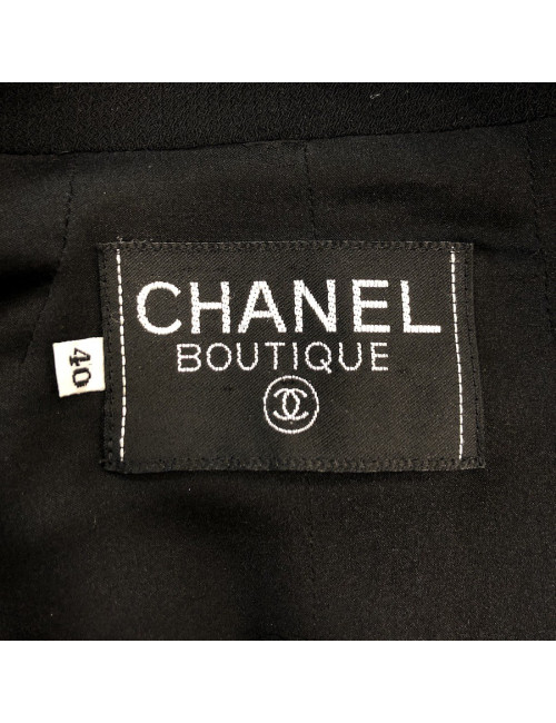 Veste CHANEL Collector T36 Noire