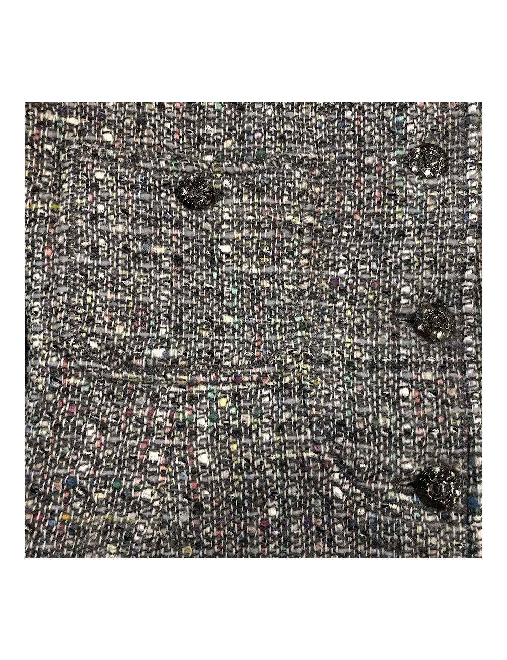 CHANEL veste T36 tweed