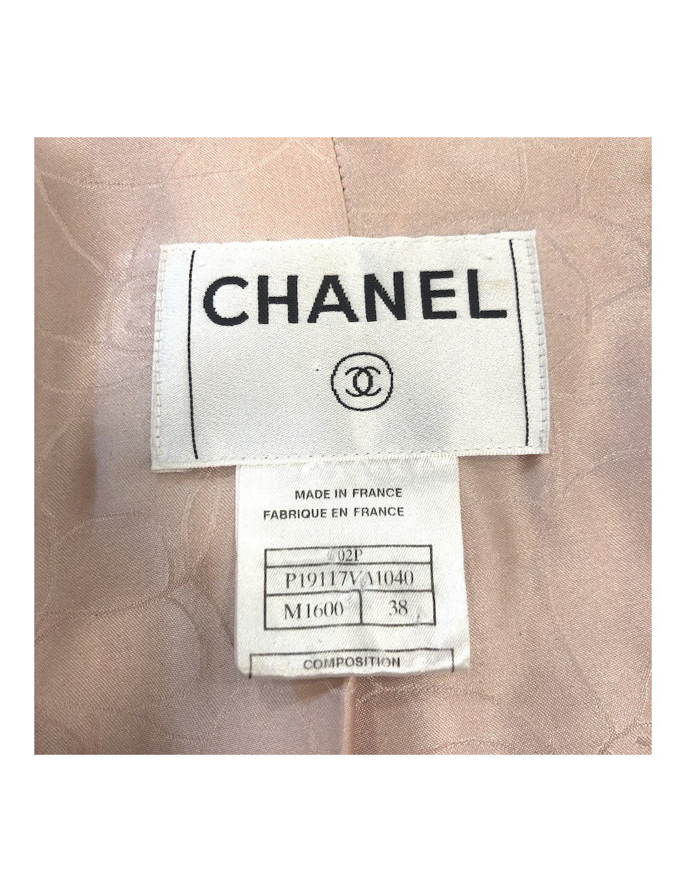 Veste CHANEL Tweed T 38 Vintage