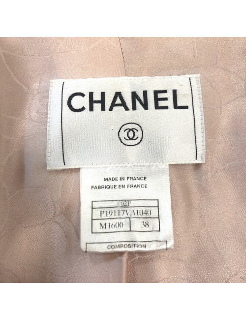 Veste CHANEL Tweed T 38 Vintage