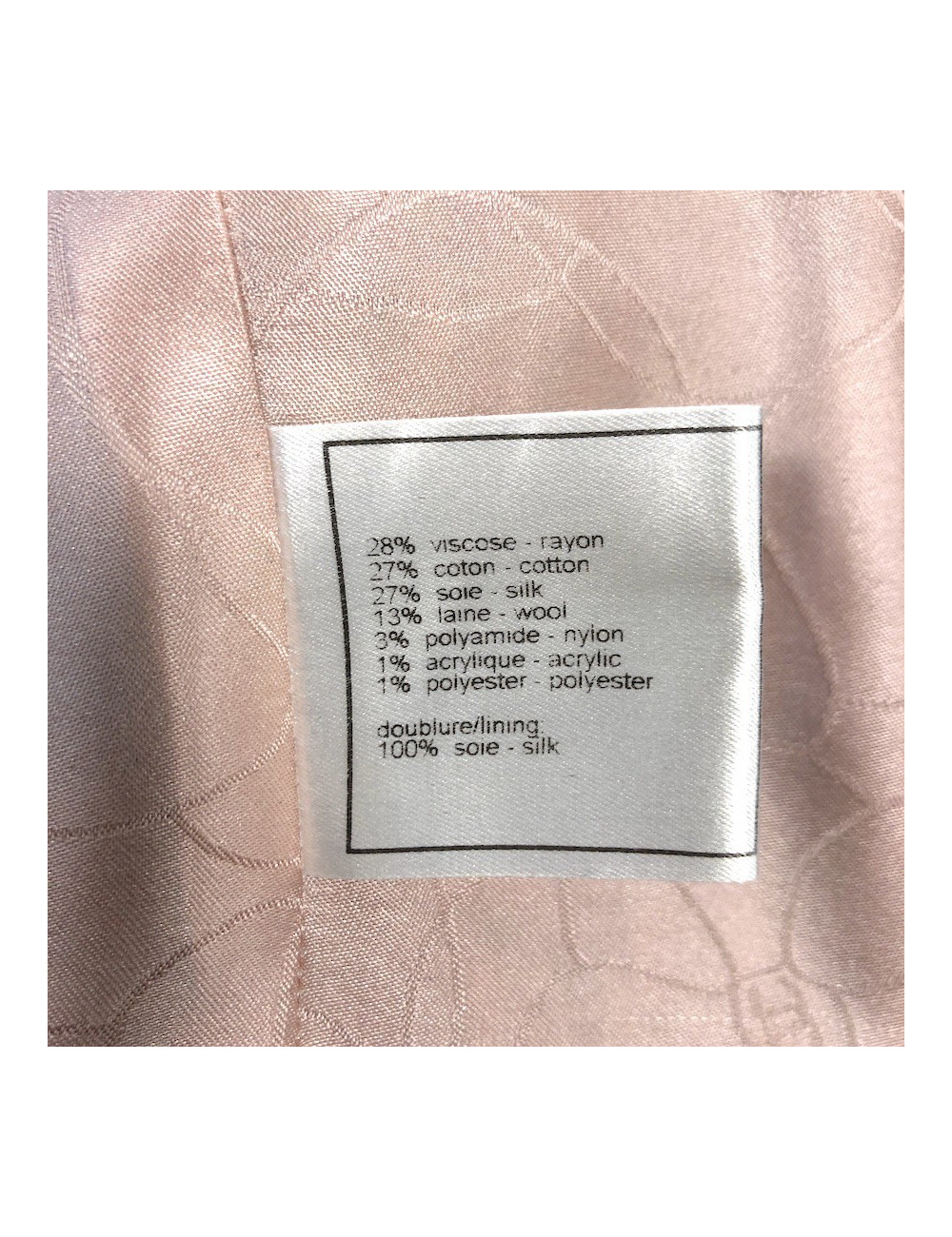 Veste CHANEL Tweed T 38 Vintage