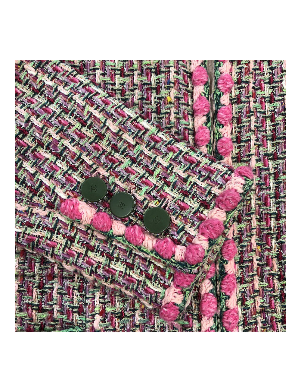 Veste CHANEL Tweed T 38 Vintage