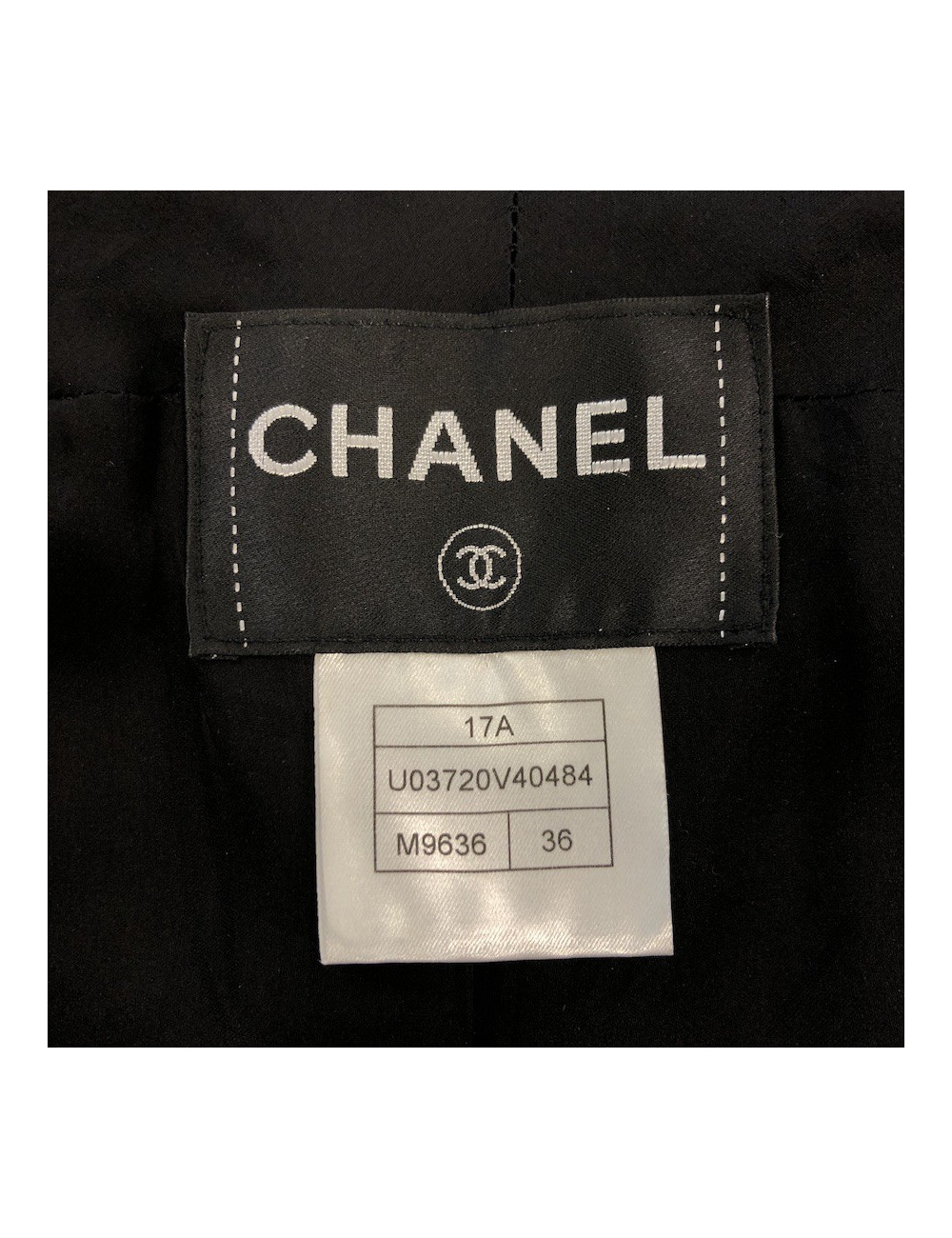 Veste Chanel noire T38 