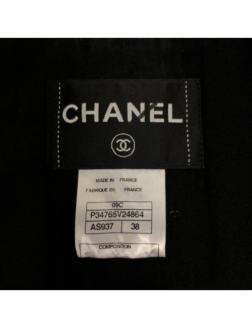 Veste paillettes CHANEL Croisière Paris Miami 