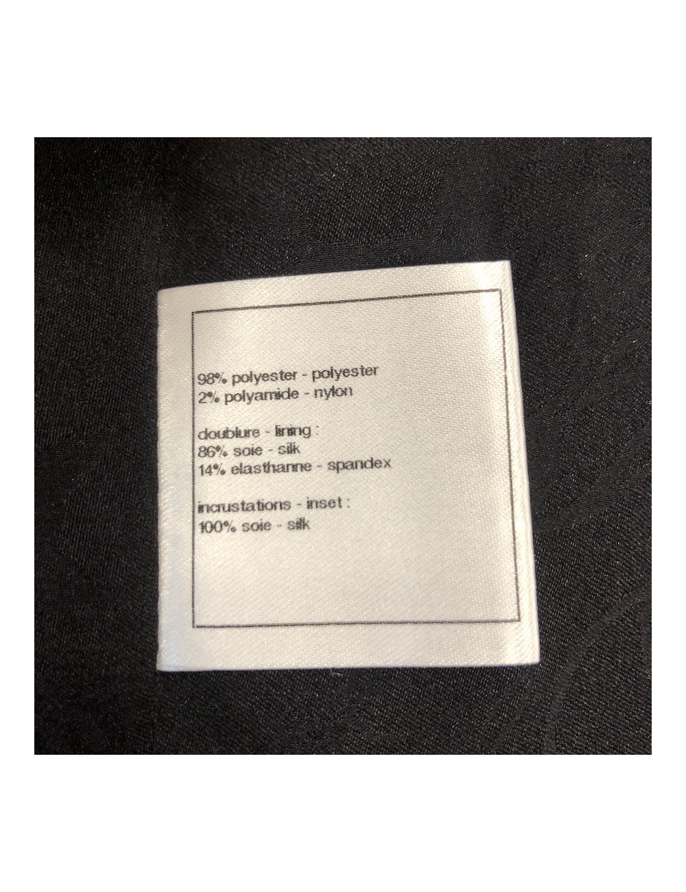 Veste paillettes CHANEL Croisière Paris Miami 