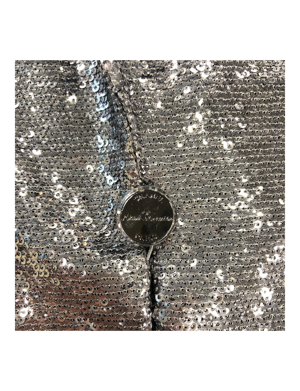 Veste paillettes CHANEL T38
