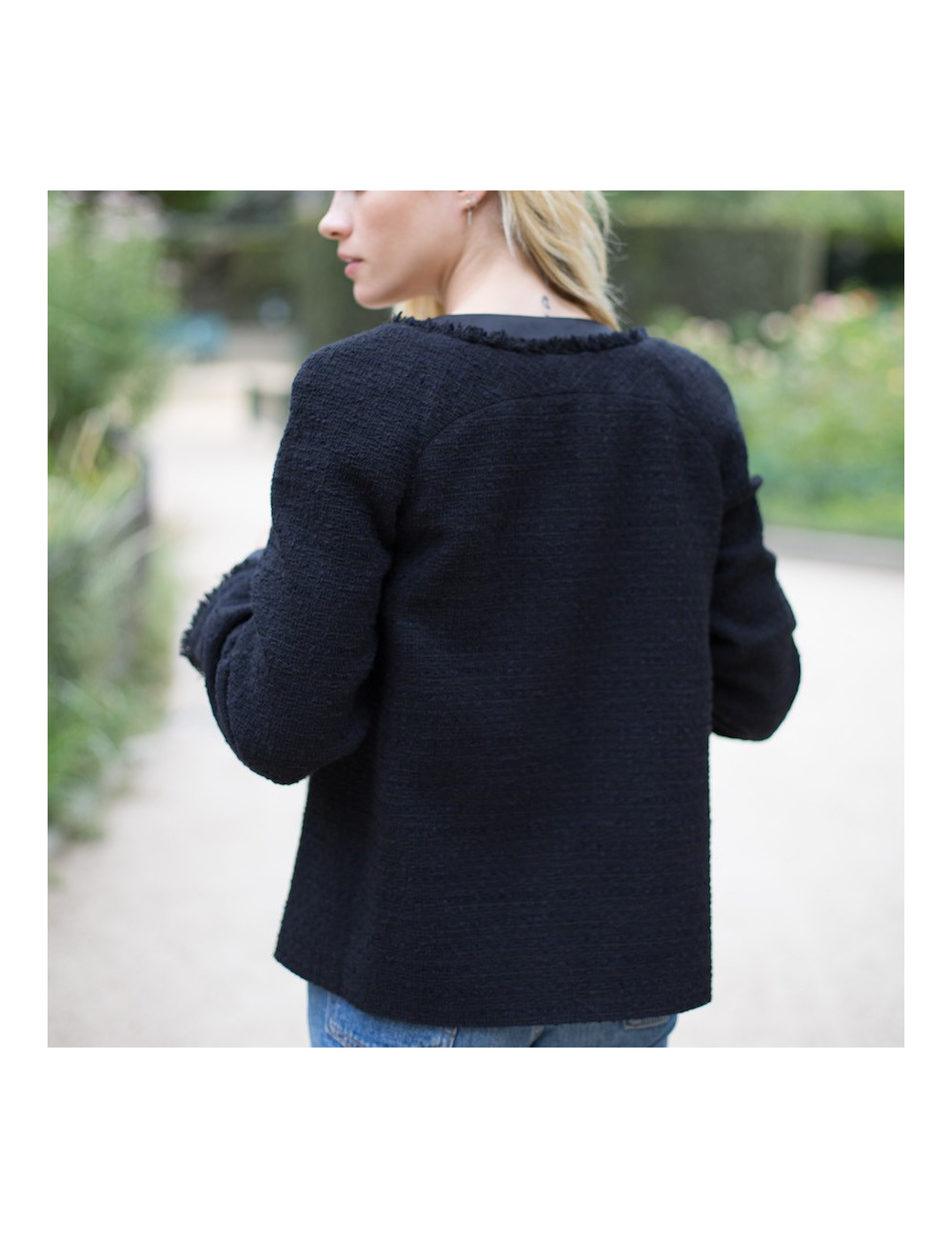 Veste Chanel noire T38 