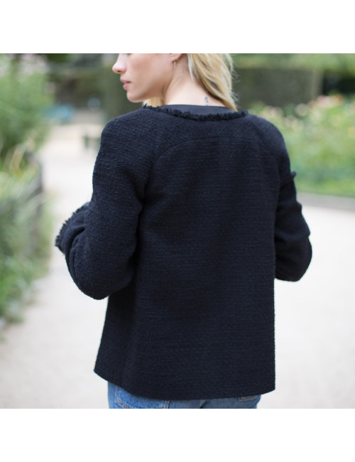 Veste Chanel noire T38 